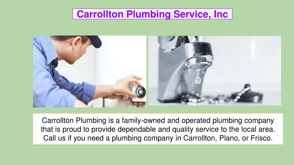carrollton plumbing service inc