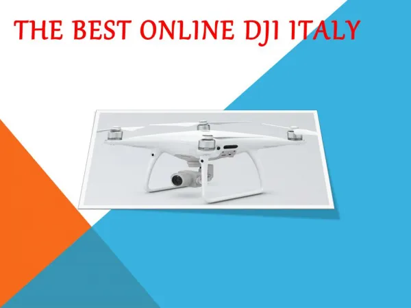 The Best Online Dji Italy