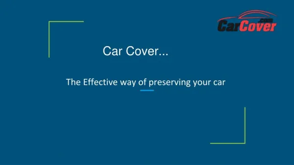 Car Cover | Buy Car Covers with Lifetime Warranty