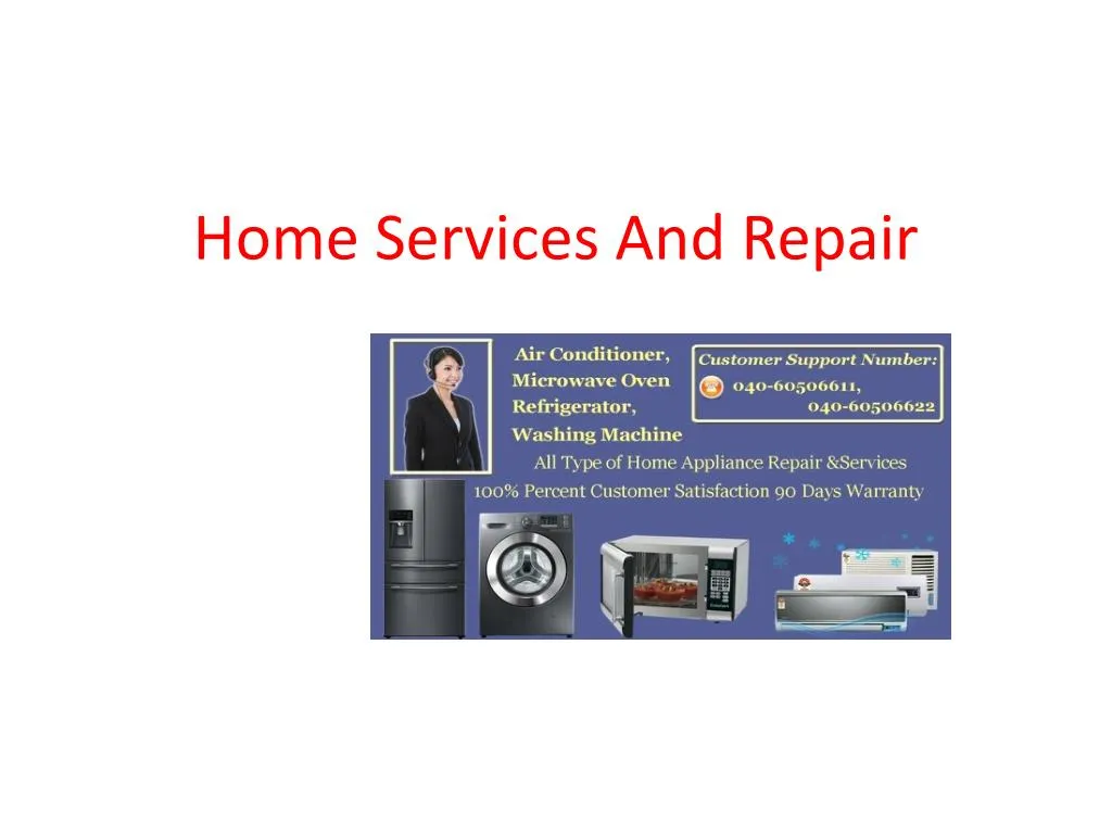 home services a nd repair
