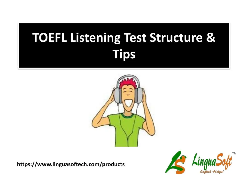 toefl listening test structure tips