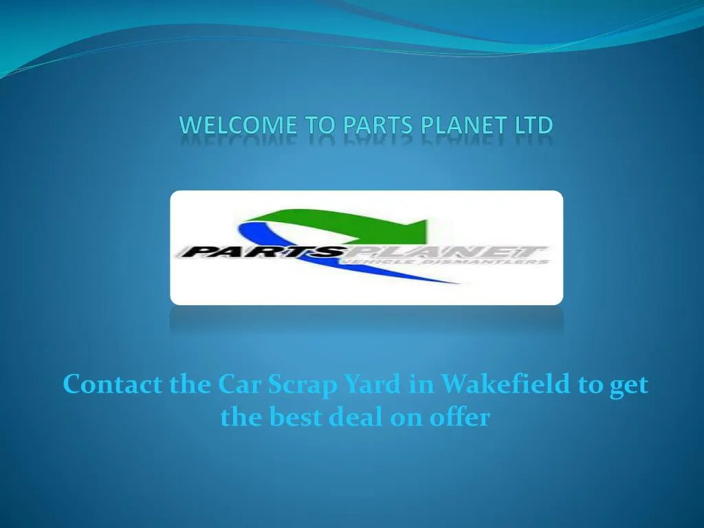 welcome to parts planet ltd