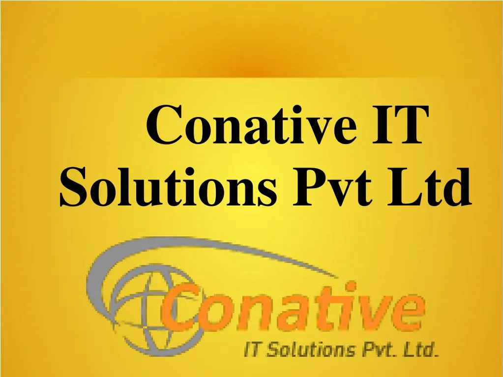 conative it solutions pvt ltd
