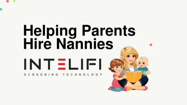 Helping Parents Hire Nannies
