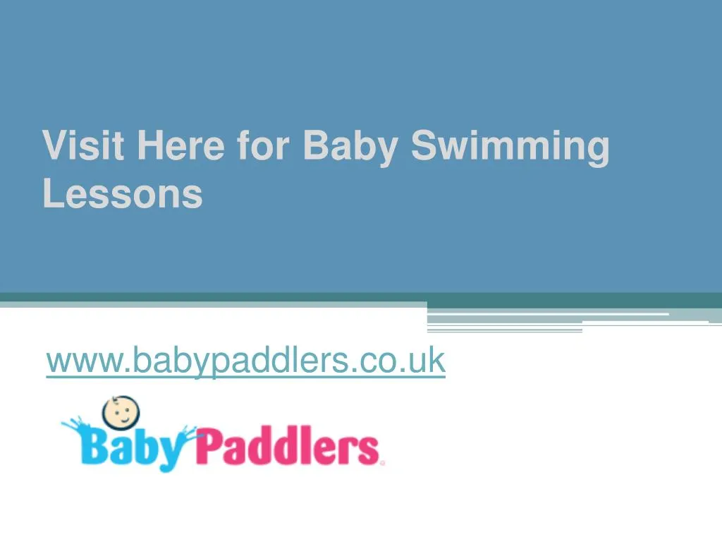 visit here for baby swimming lessons