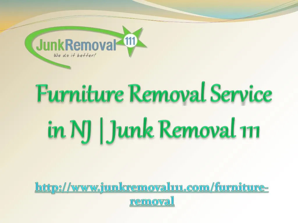furniture removal service in nj junk removal 111