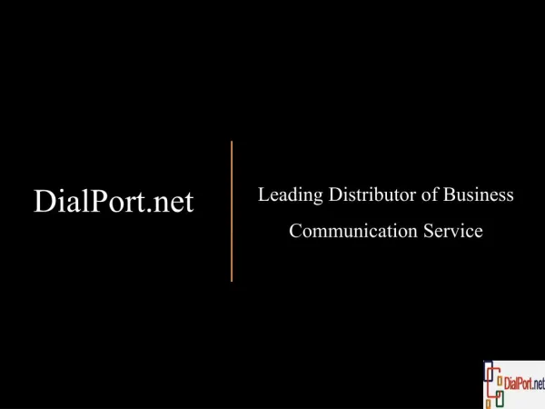 DialPort.net – Business or Cloud Based Communication Service