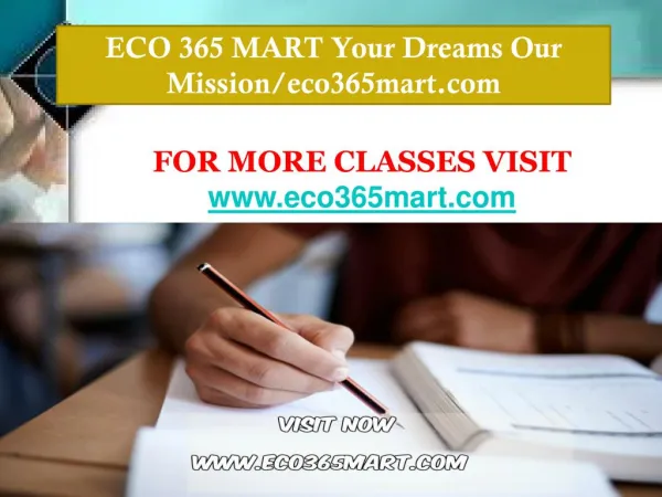 ECO 365 MART Your Dreams Our Mission/eco365mart.com
