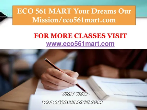 ECO 561 MART Your Dreams Our Mission/eco561mart.com