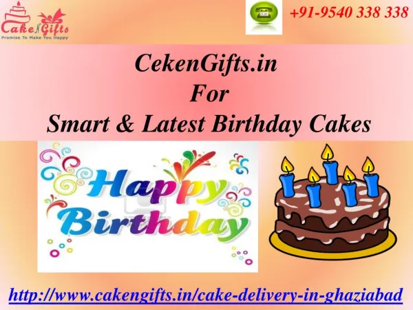 Online Cake Delivery in Ghaziabad Via CakenGifts.in