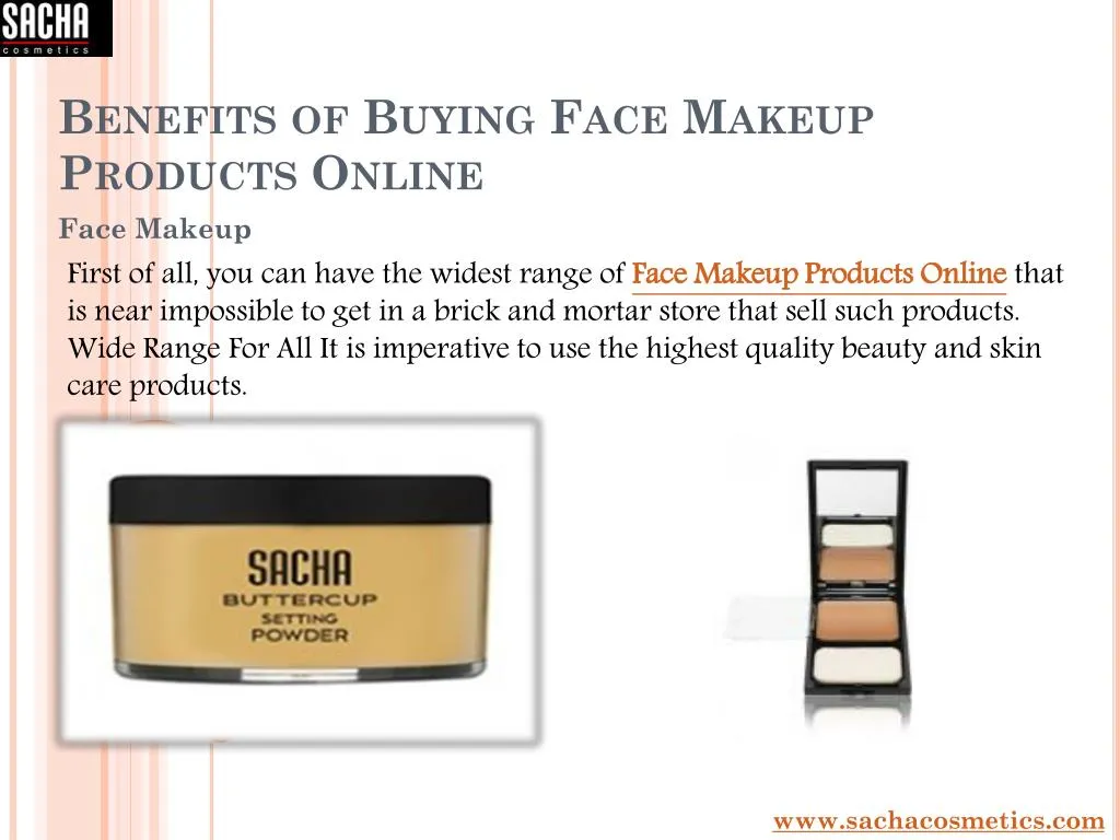 benefits of buying face makeup products online