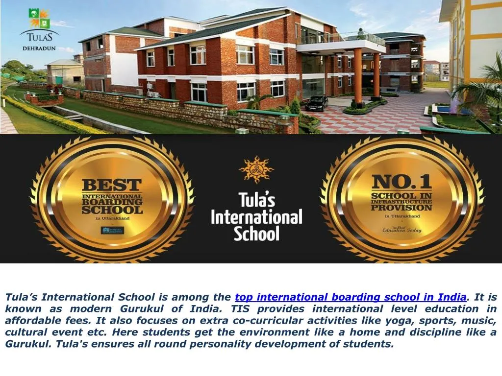 tula s international school is among