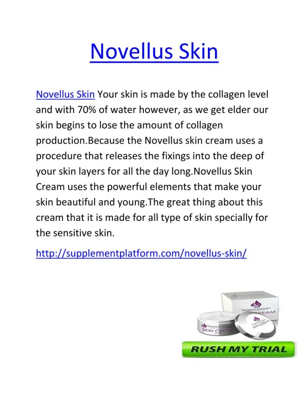 http://supplementplatform.com/novellus-skin/