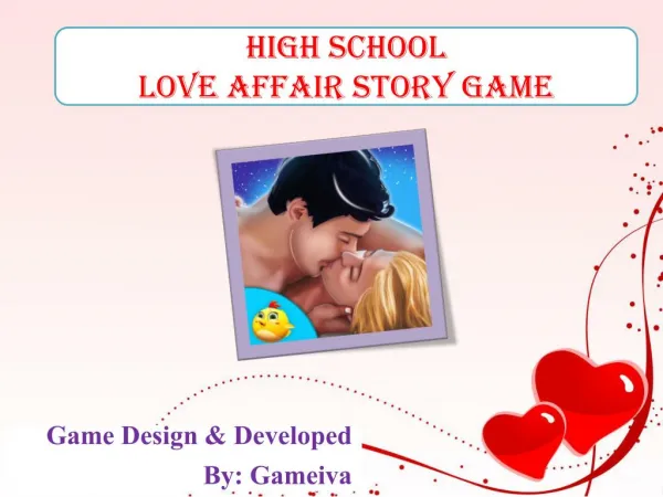 High School Love Affair Story Game