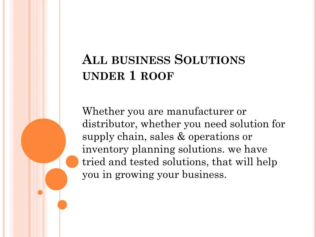 all business solutions under 1 roof