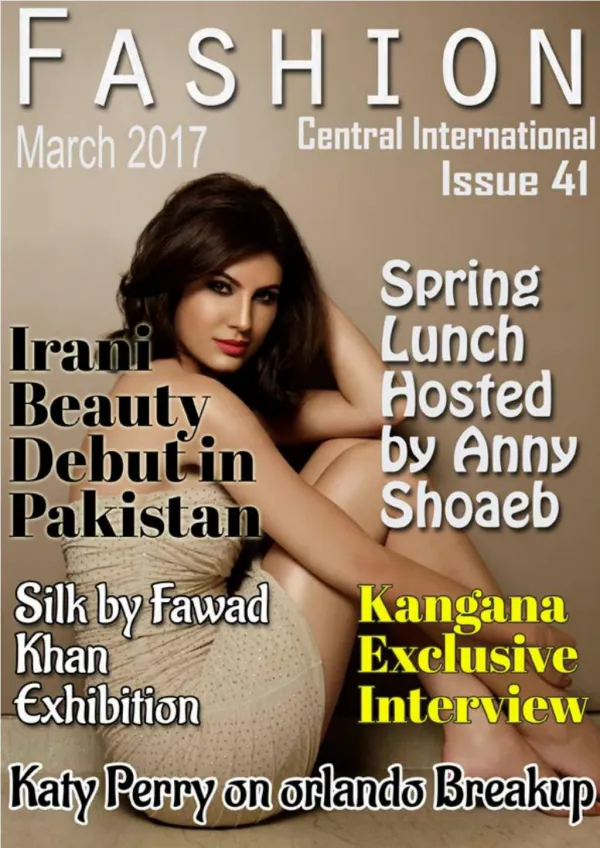 Fashion Central International March Issue 2017