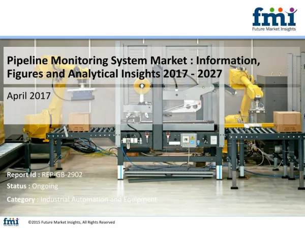 Pipeline Monitoring System Market : Recent Industry Trends and Projected Industry Growth, 2017 - 2027