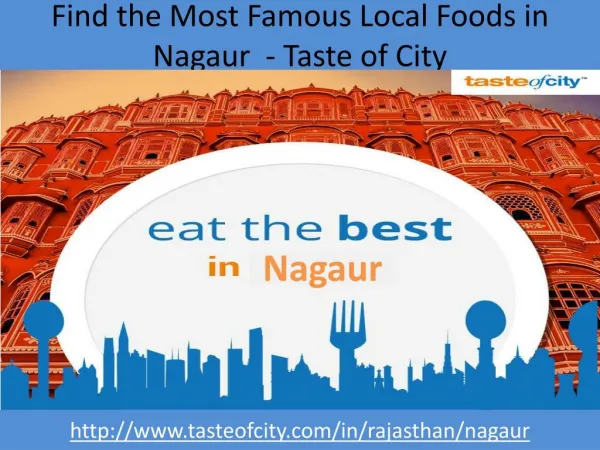 Find the Most Famous Local Foods in Nagaur - Taste of City