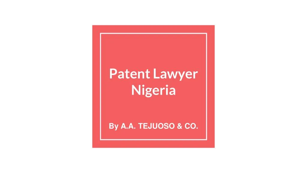 patent lawyer nigeria