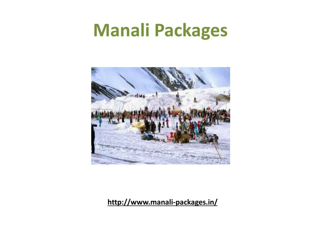 manali packages
