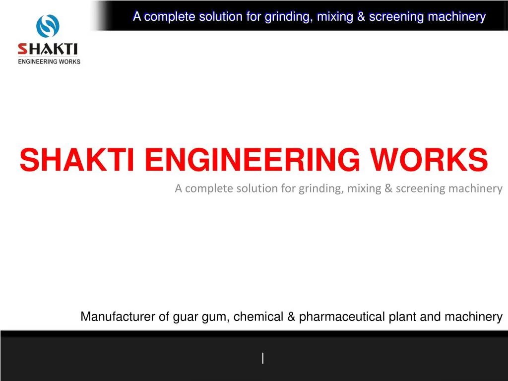 shakti engineering works