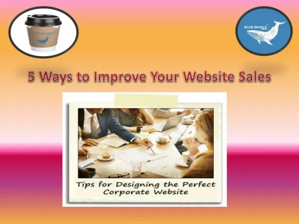 5 Ways to Improve Your Website Sales
