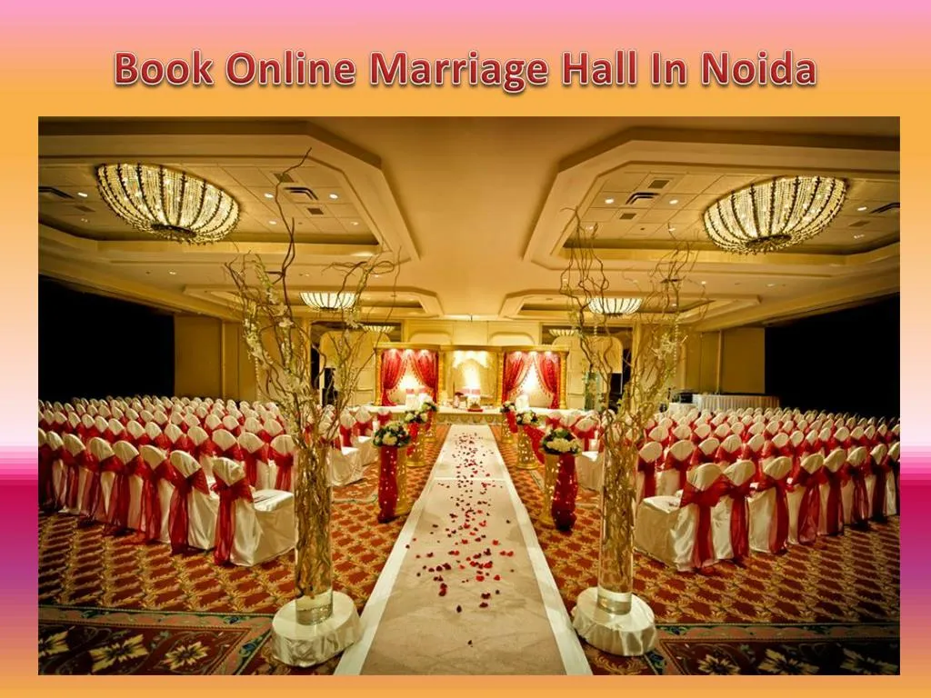 book online marriage hall in noida