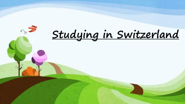 Studying in Switzerland