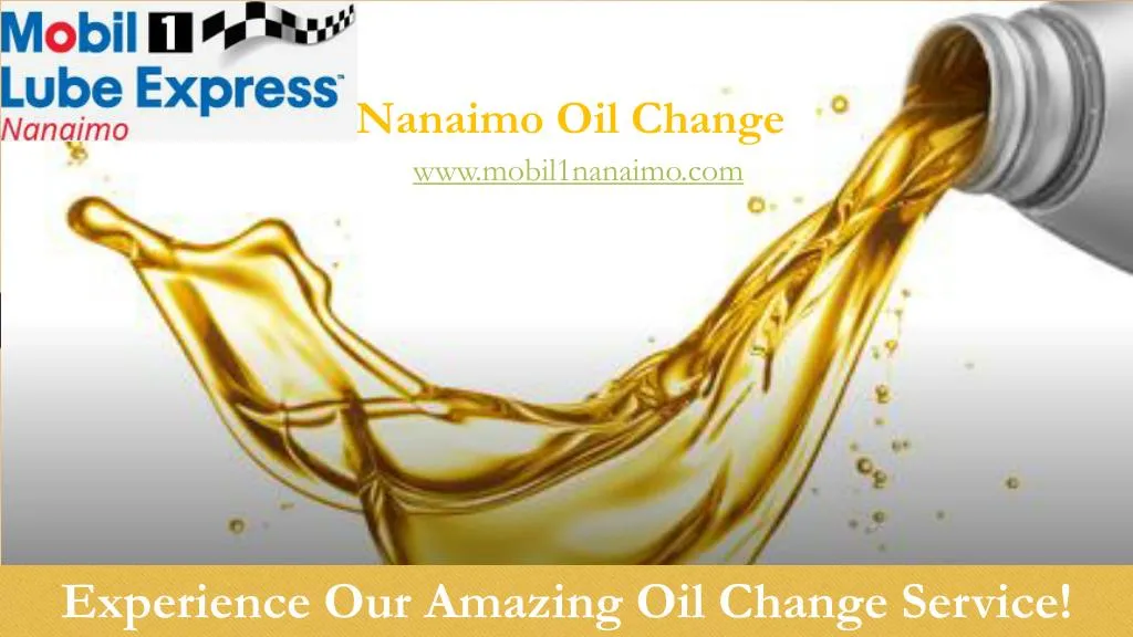 nanaimo oil change