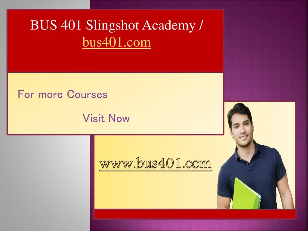 bus 401 slingshot academy bus401 com