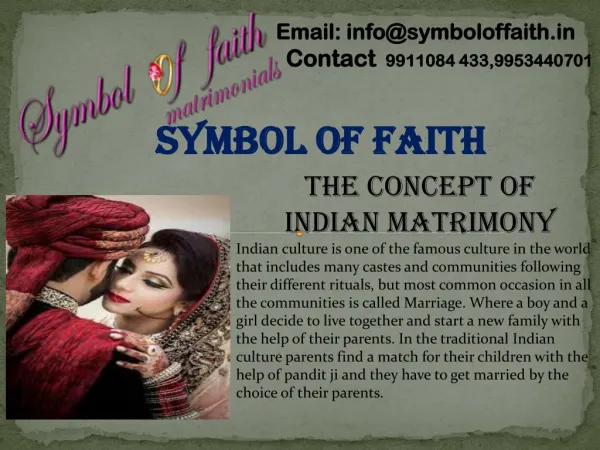 Bring your expectation into reality with Symbol of Faith