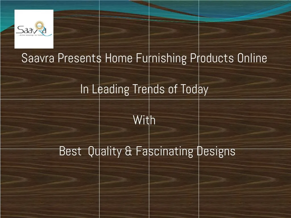 saavra presents home furnishing products online