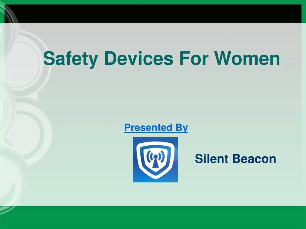 safety devices for women