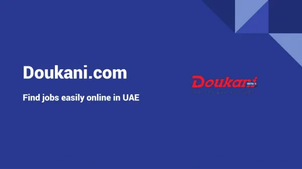 Easily Find Jobs Online in UAE - Doukani