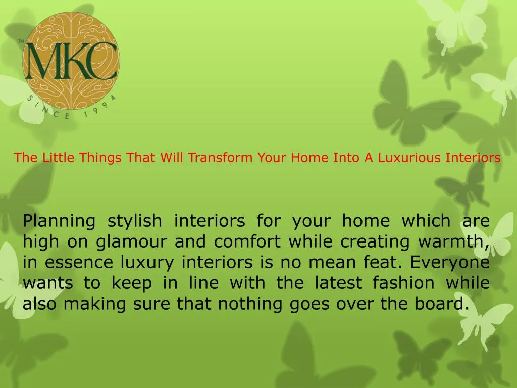 the little things that will transform your home