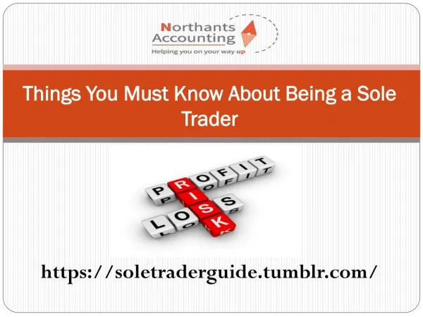 Things You Must Know About Being a Sole Trader