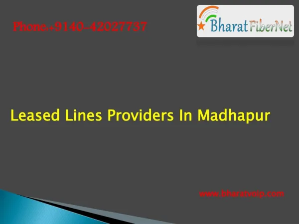 Leased line service provider in madhapur