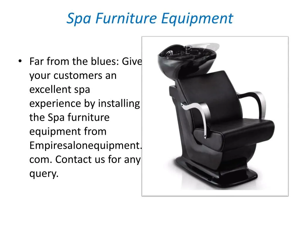 spa furniture equipment