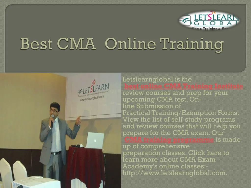 best cma online training