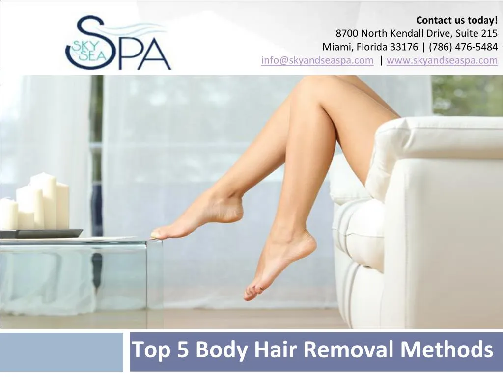 top 5 body hair removal methods