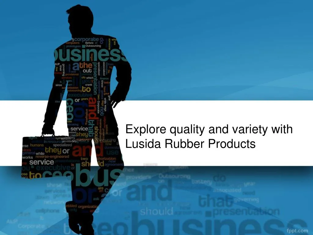 explore quality and variety with lusida rubber products
