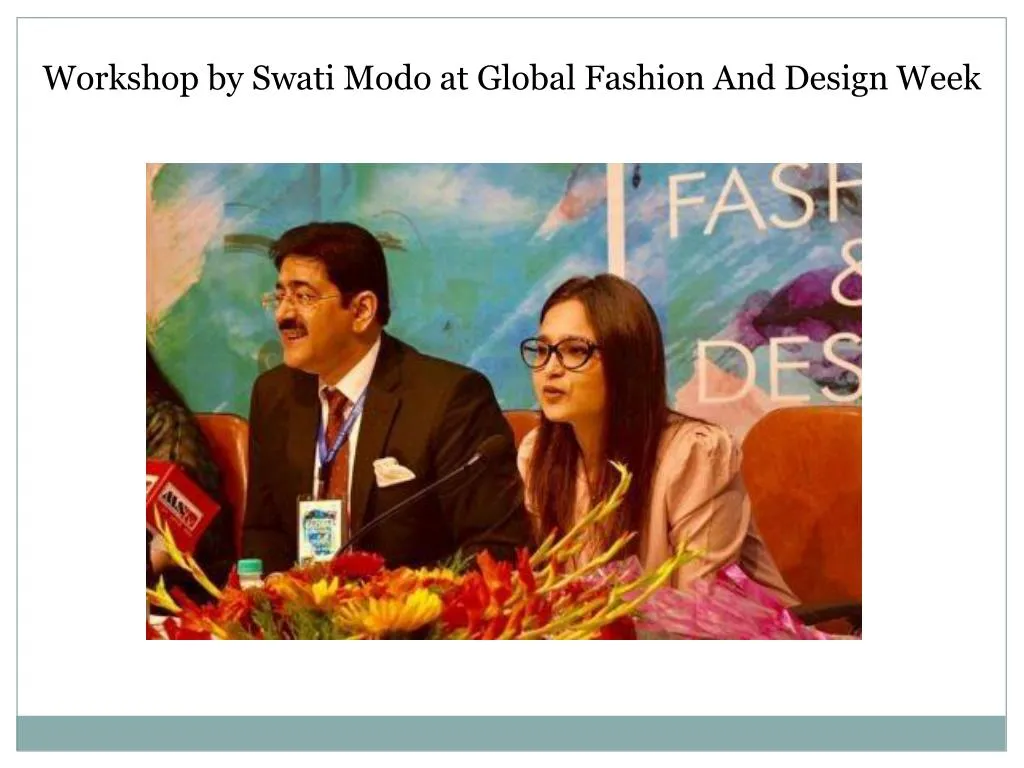 workshop by swati modo at global fashion