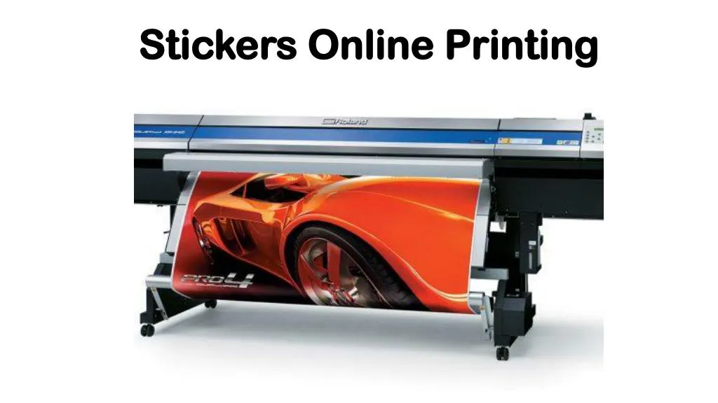 stickers online printing