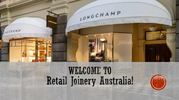 Retail Joinery Australia