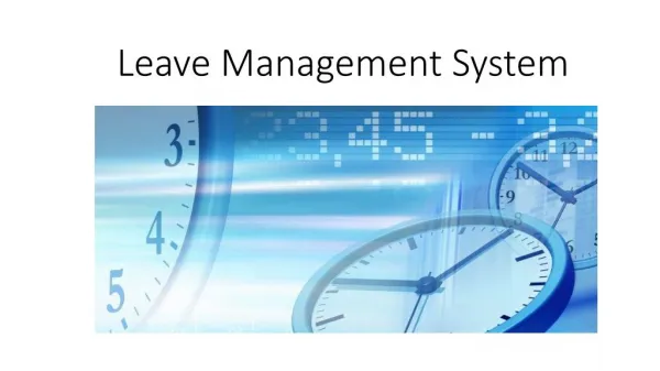 Improved your company leave management with leave management software|PeopleQlik