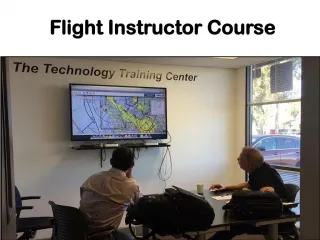 Flight Instructor Course - slide 1