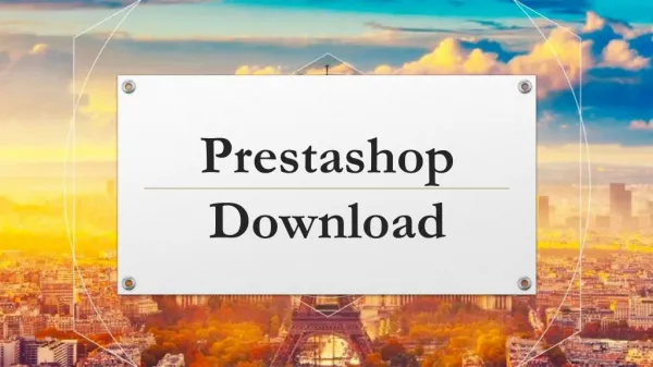Prestashop Download