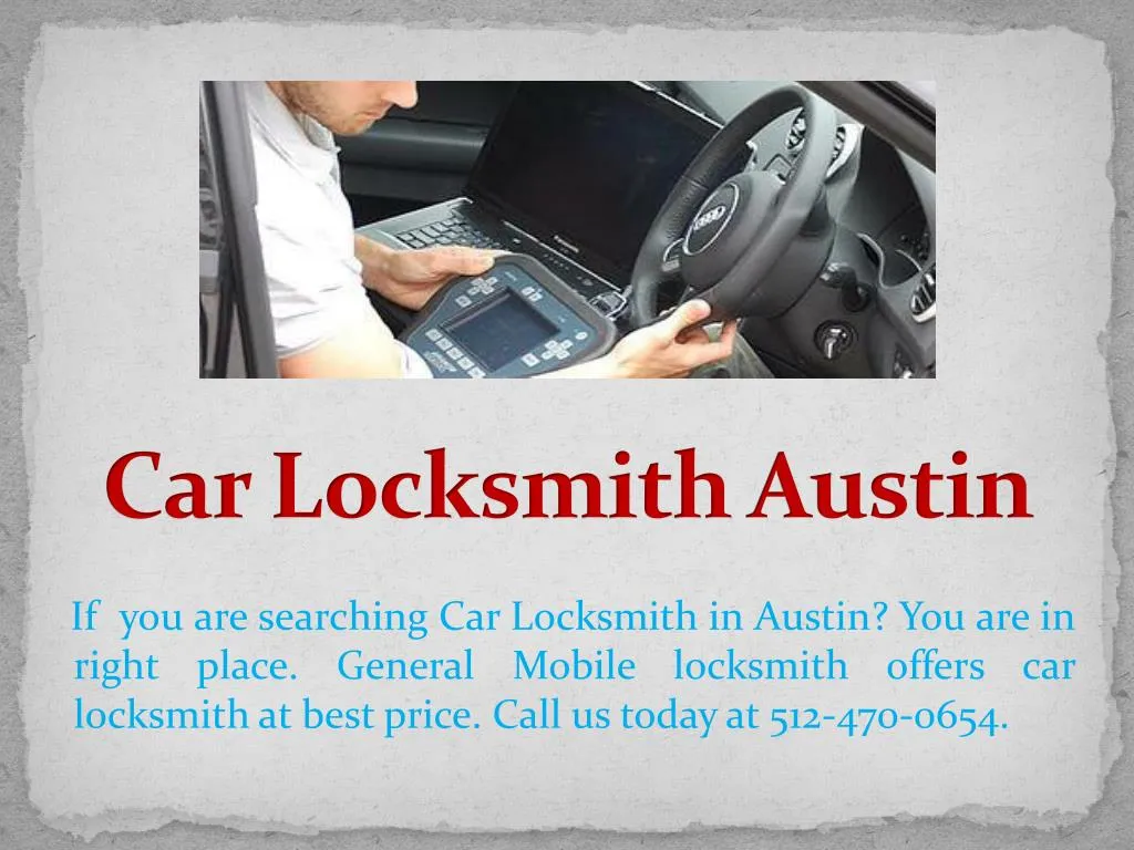 car locksmith austin