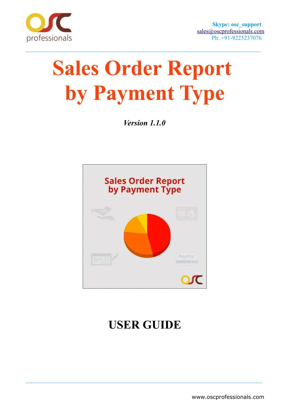 skype osc support sales@oscprofessionals