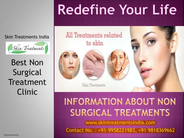 Information about Non Surgical Treatments: Best Non Surgical Treatment Clinic